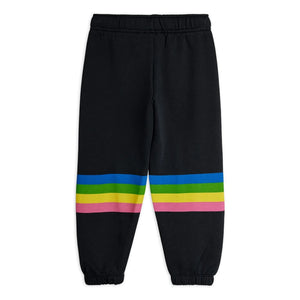 Mini Rodini - Alien Rainbow Jogger Organic Cotton | Black