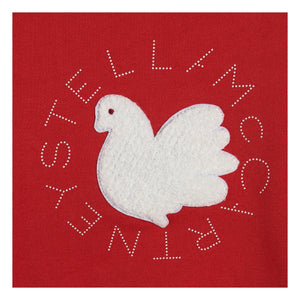 Stella McCartney Kids - Sweat Swan | Kırmızı
