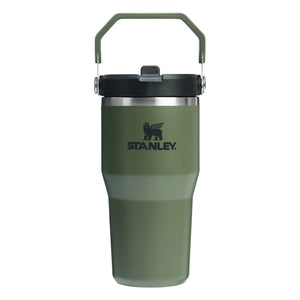 Stanley 1913 - Insulated Thermo Cup - IceFlow Flip Straw 2.0 | Chrome Green