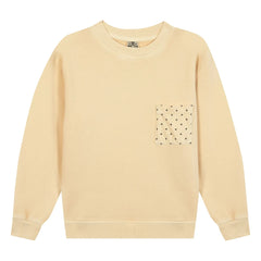 Bonton - Narciss yıldız cep sweatshirt | Vanilya