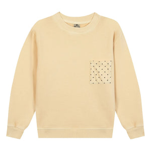 Bonton - Narciss yıldız cep sweatshirt | Vanilya