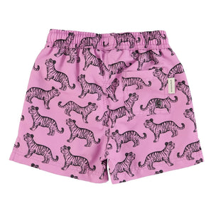 Piupiuchick - Tiger Swimsuit Made from Recycled Fibers | Lilac