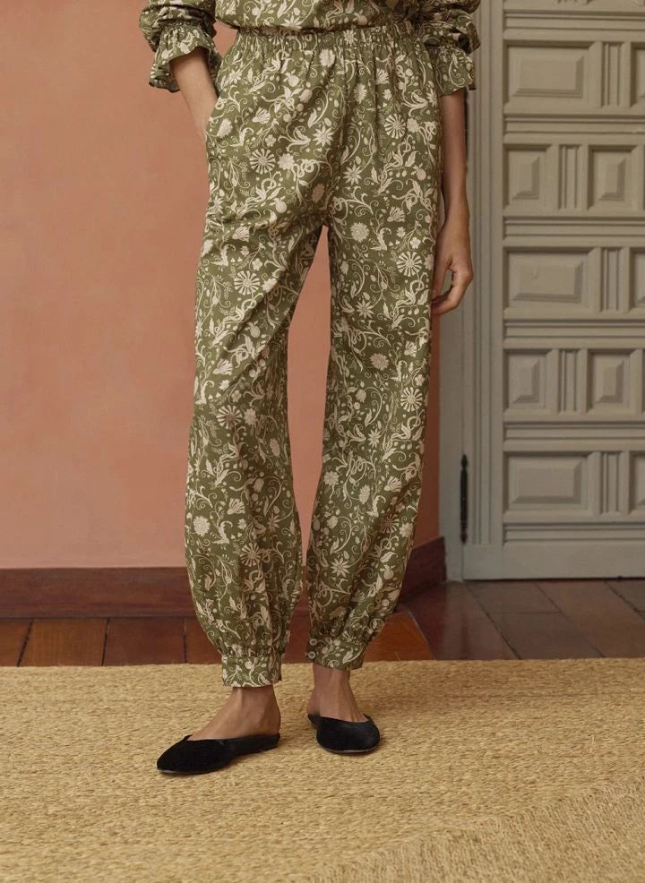 Maria de la Orden - Phineas Cotton Trousers | Olive