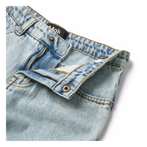 Molo - Aiden Organic Cotton Denim Pants | Light Blue