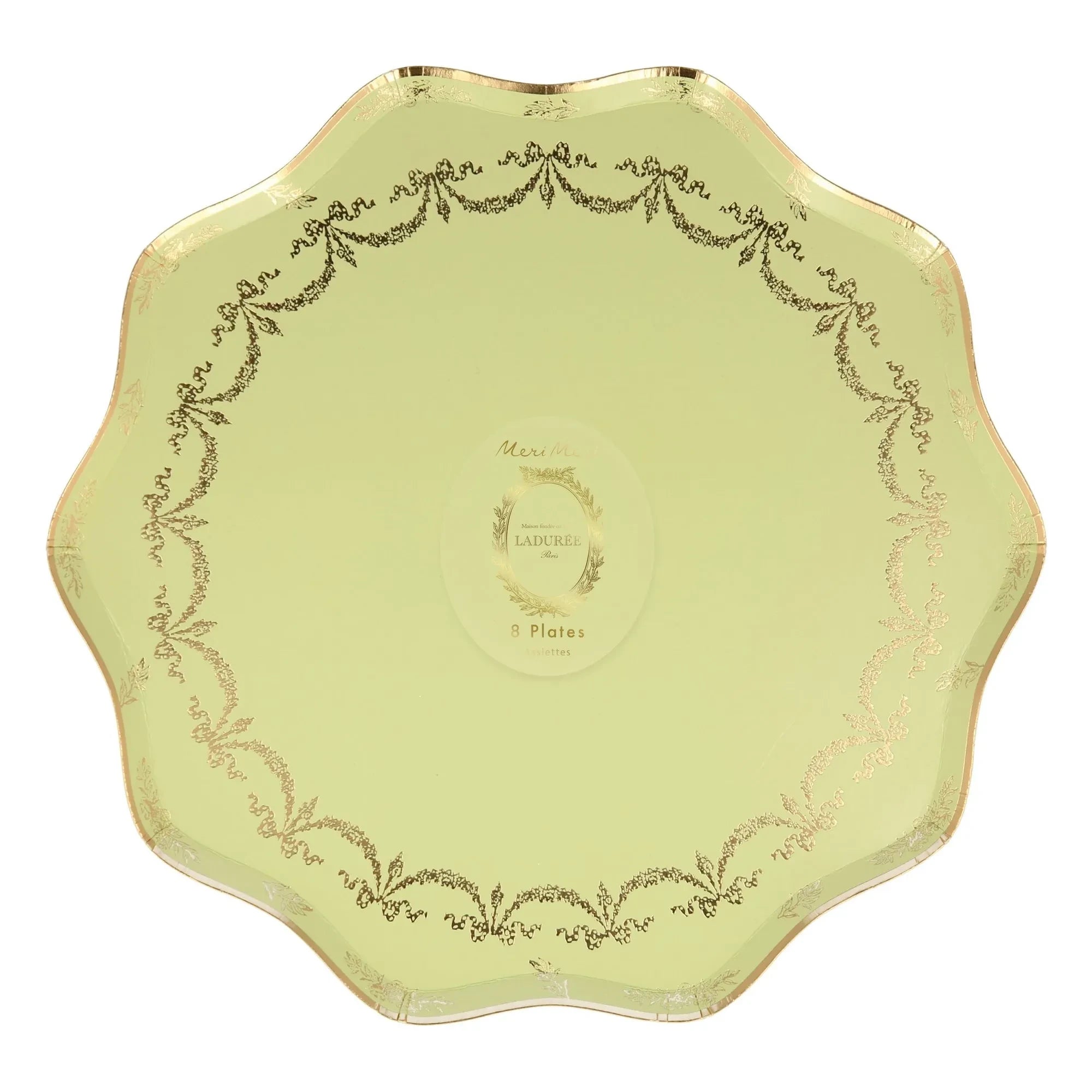 Meri Meri - Meri Meri x Ladurée Plates - Set of 8