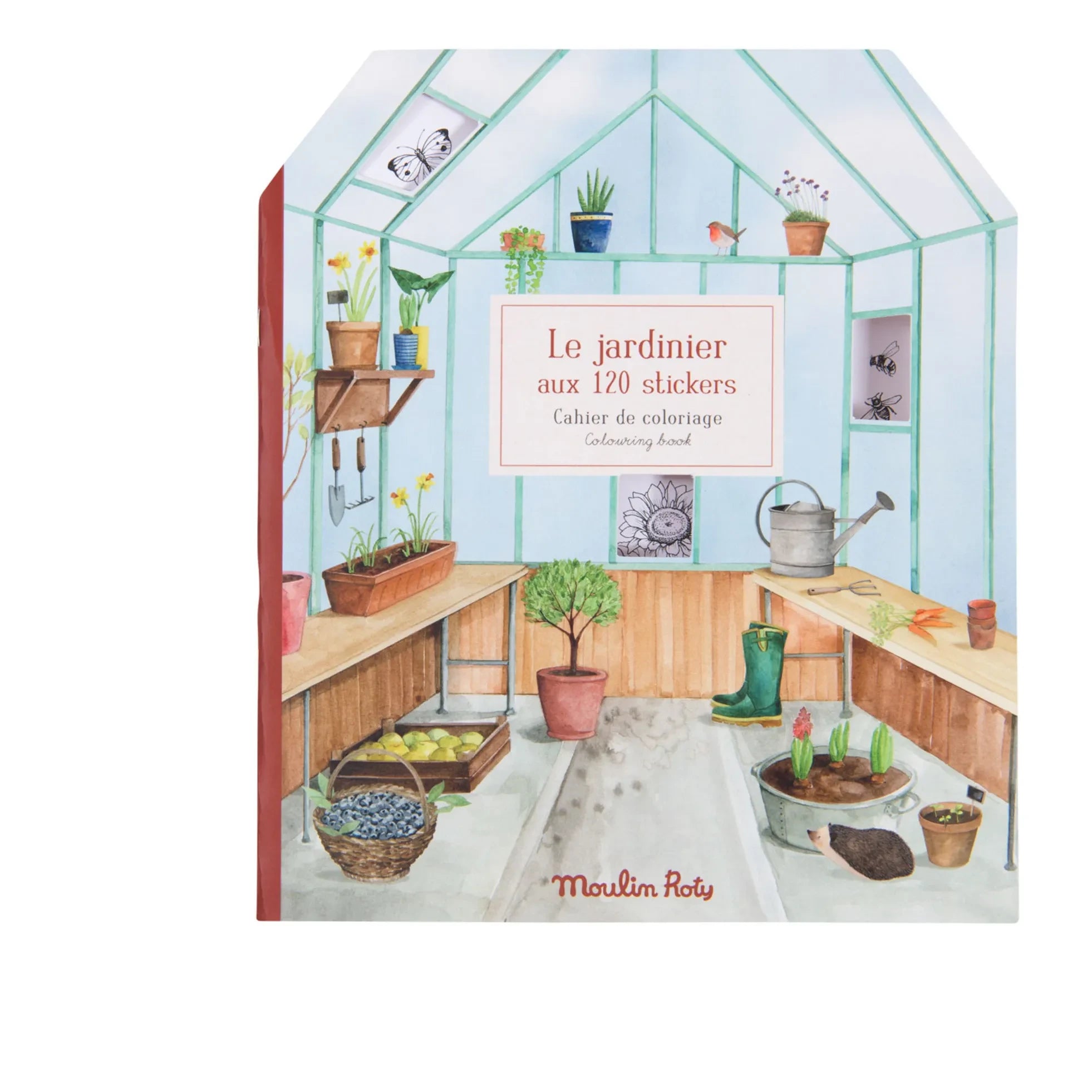 Moulin Roty - Gardener Sticker Book
