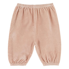 Emile et Ida - Velvet Pants | Pale Pink