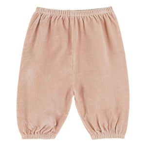 Emile et Ida - Velvet Pants | Pale Pink