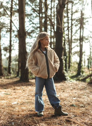 Töastie - Reversible Fleece Jacket | Sage