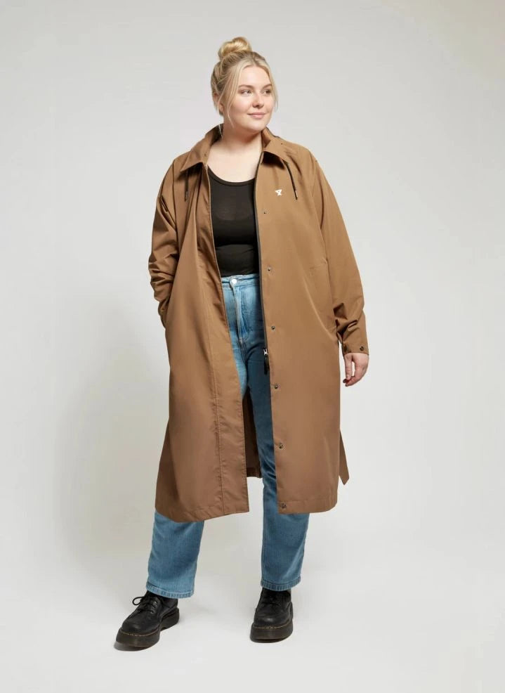 Fudoon - Waterproof Trench Coat | Brown