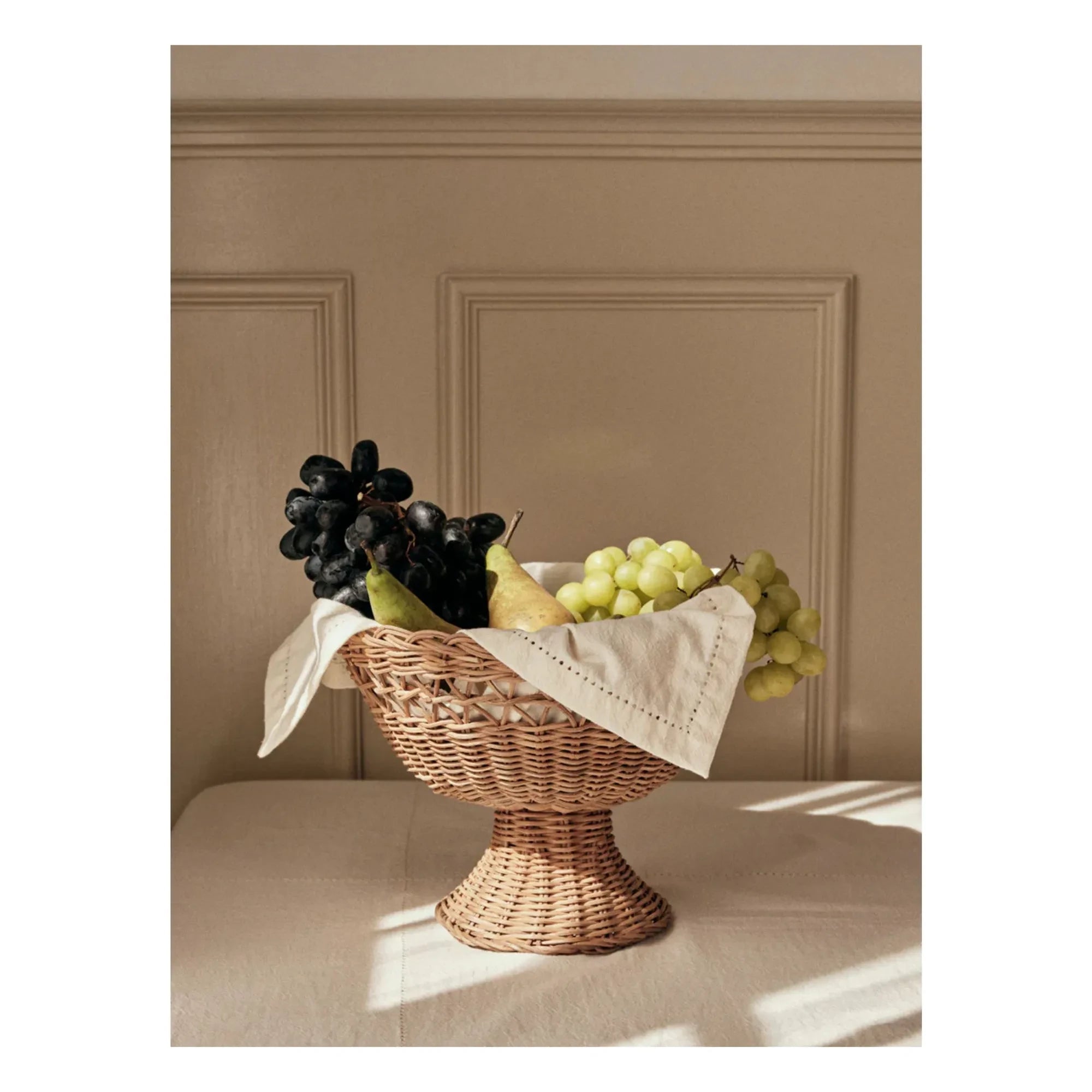 Broste Copenhagen - Emmy Rattan Basket