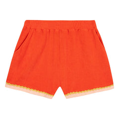 Bonton - Livi Towel Shorts | Red