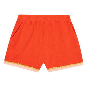 Bonton - Livi Towel Shorts | Red