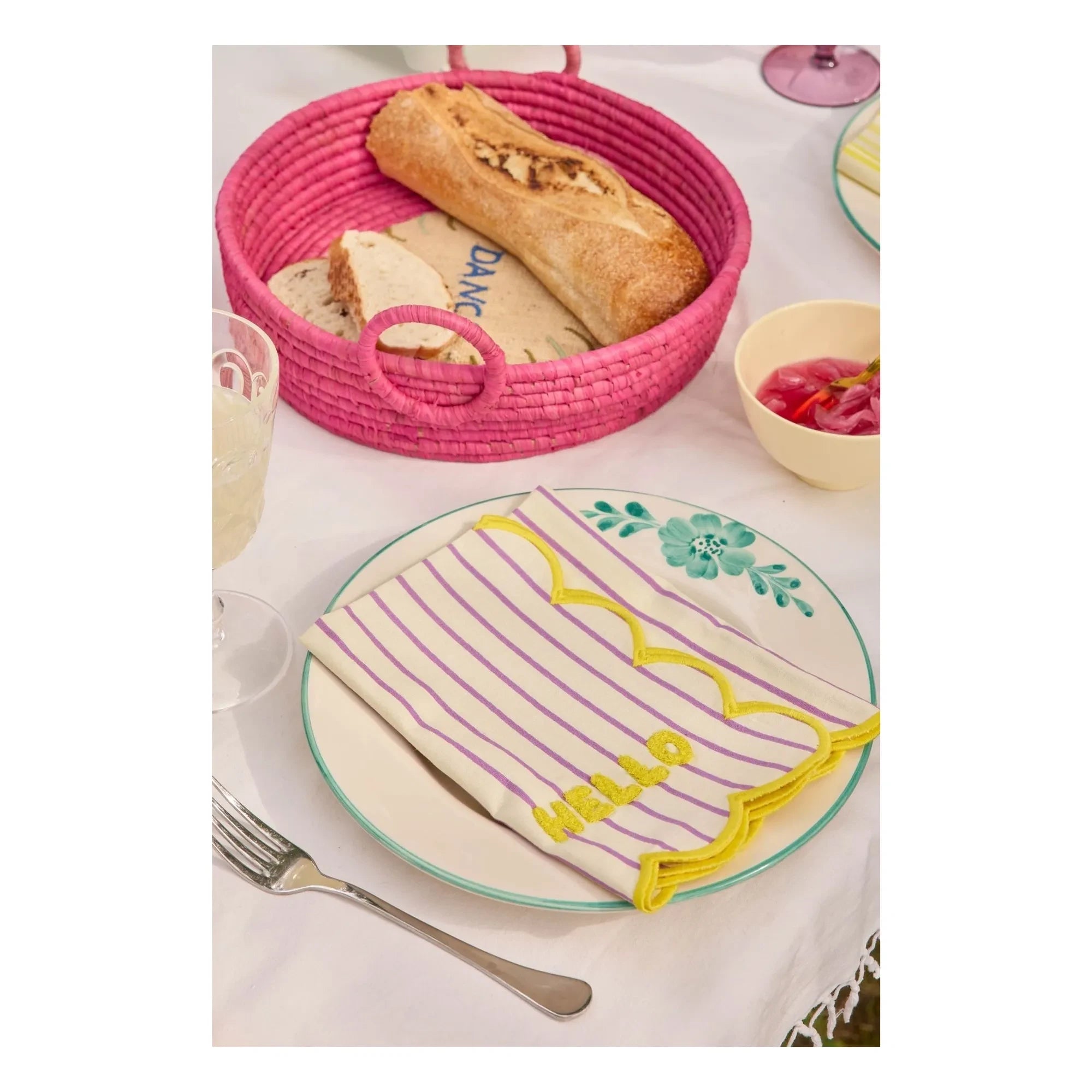Rice - Hello Napkin | Yellow