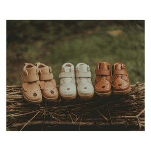 Donsje - Mika Bear Velcro Sneakers | Cognac