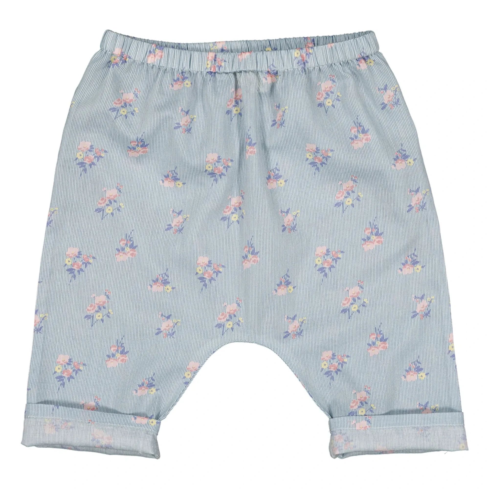 Louis Louise - Jungle Bouquets Pants | Light Blue