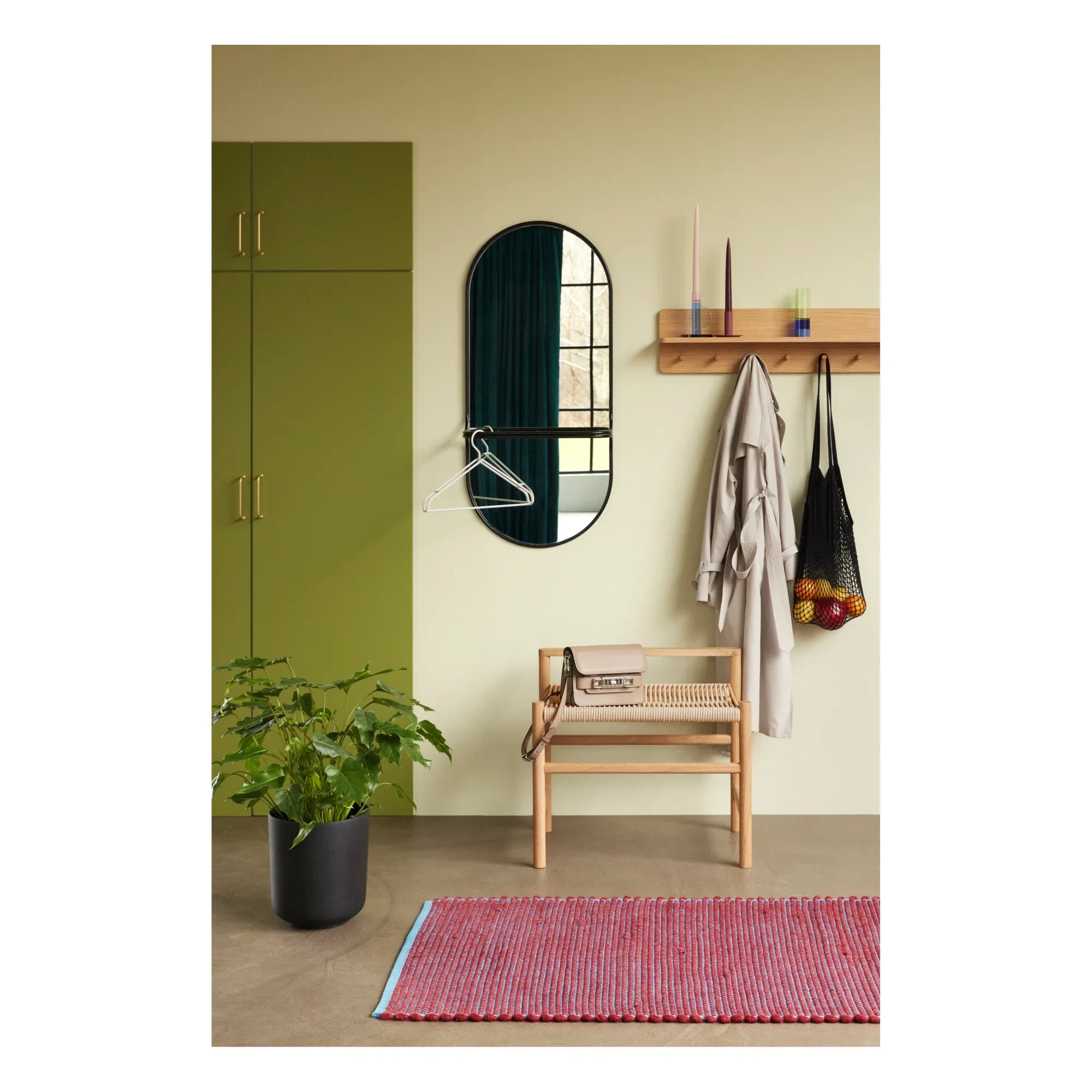 Hübsch - FSC Oak and Rope Bench | Oak