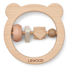 Liewood - Avada Teething Ring | Oat Mix