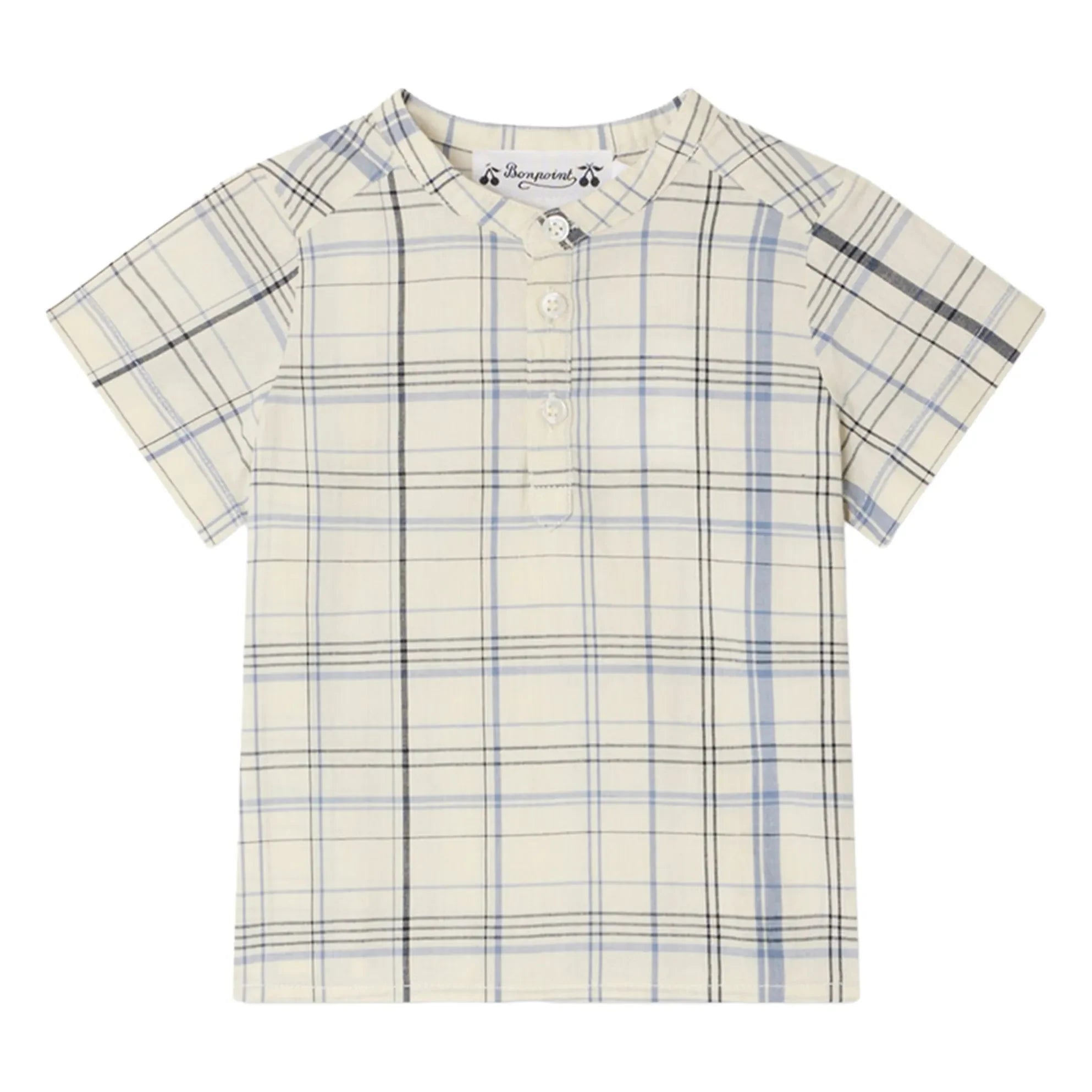 Bonpoint - Cesari Checkered Shirt | Ivory