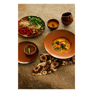HKliving - Chef Ceramic Bowl | Terracotta
