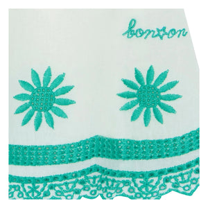 Bonton - Anna Embroidered Dress | Ecru