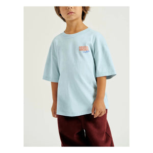 American Vintage - American Vintage X Smallable Collaboration - Ykobow T-Shirt | Light Blue