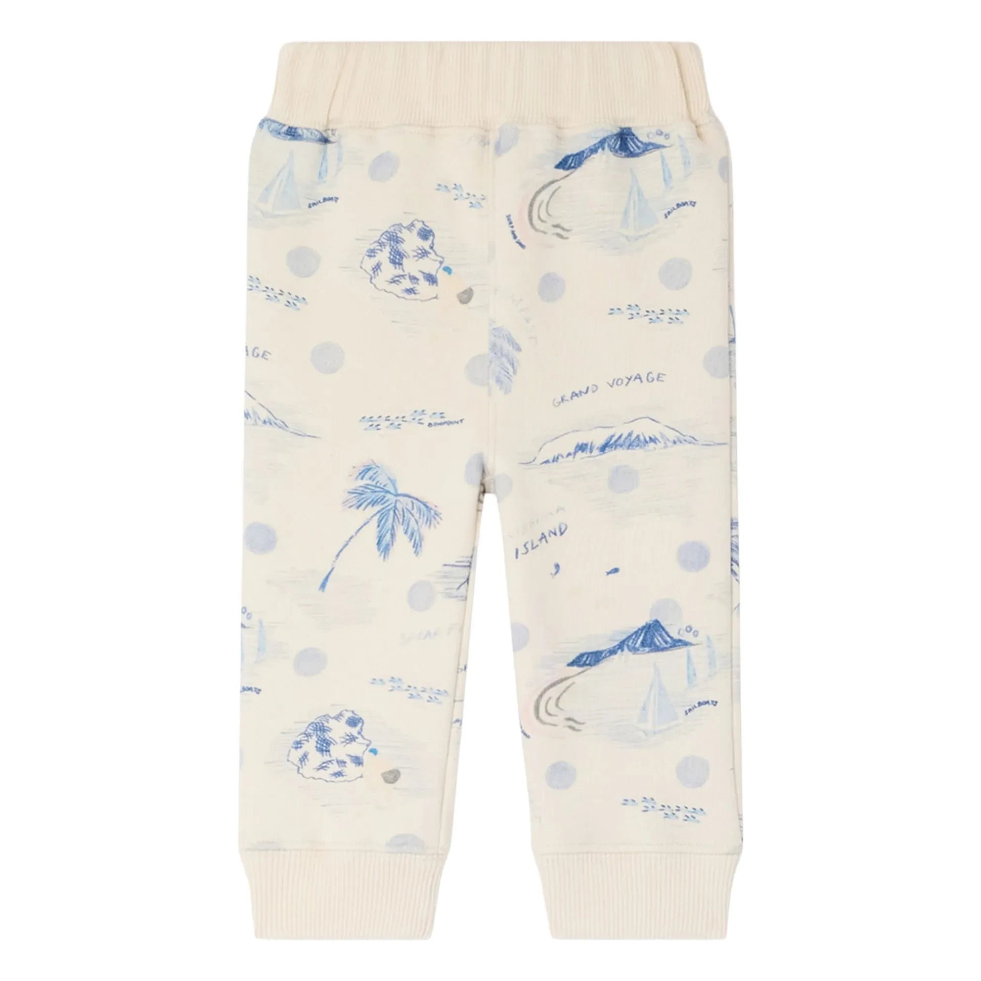 Bonpoint - Bram Organic Cotton Jogger Pants | Ecru