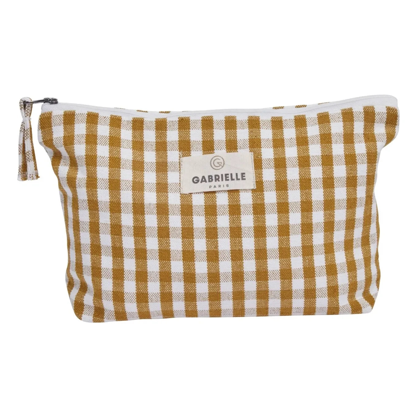 Gabrielle Paris - Vichy Bag | Yellow Curry Color