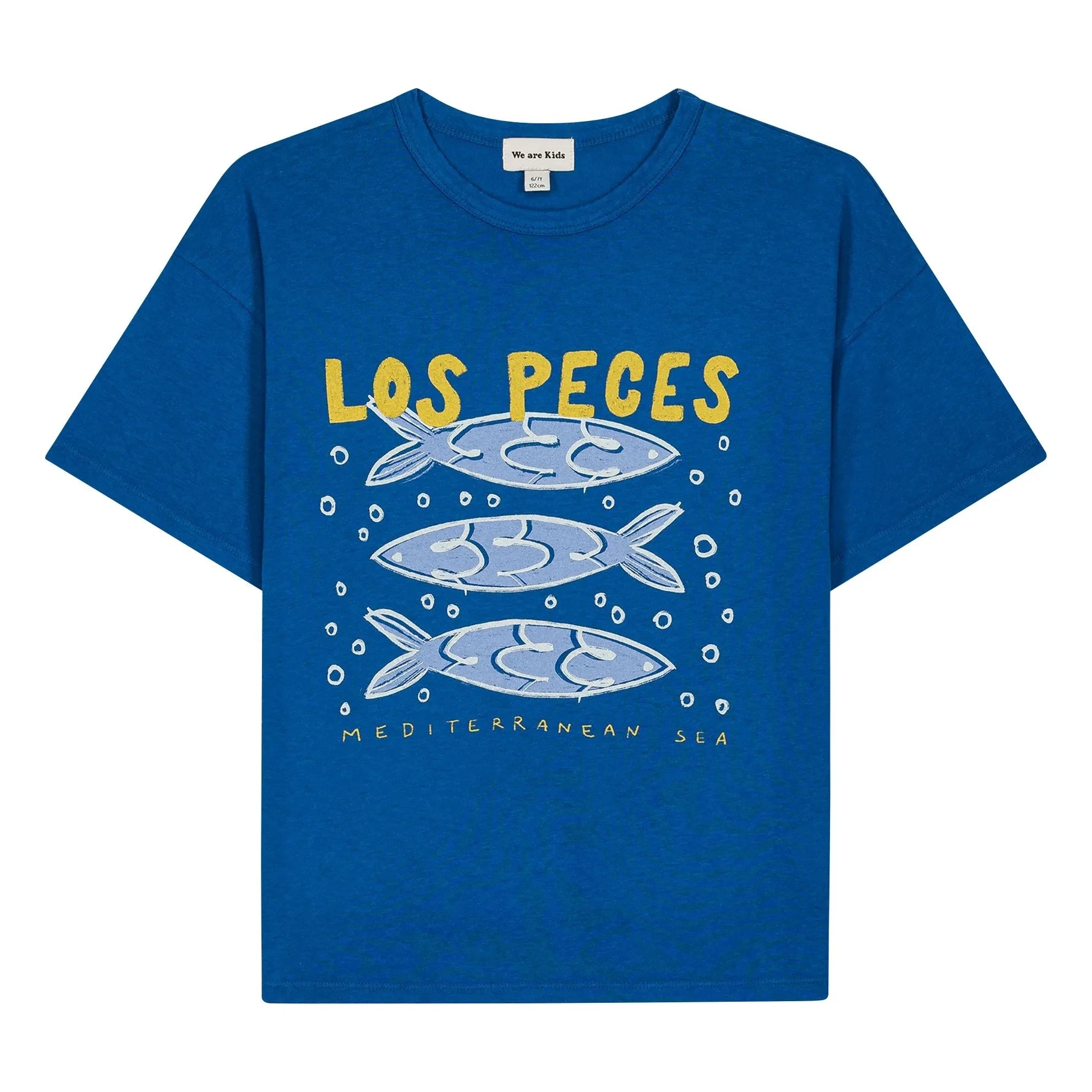 We Are Kids - Dylan Los Peces organic cotton T-shirt | Blue