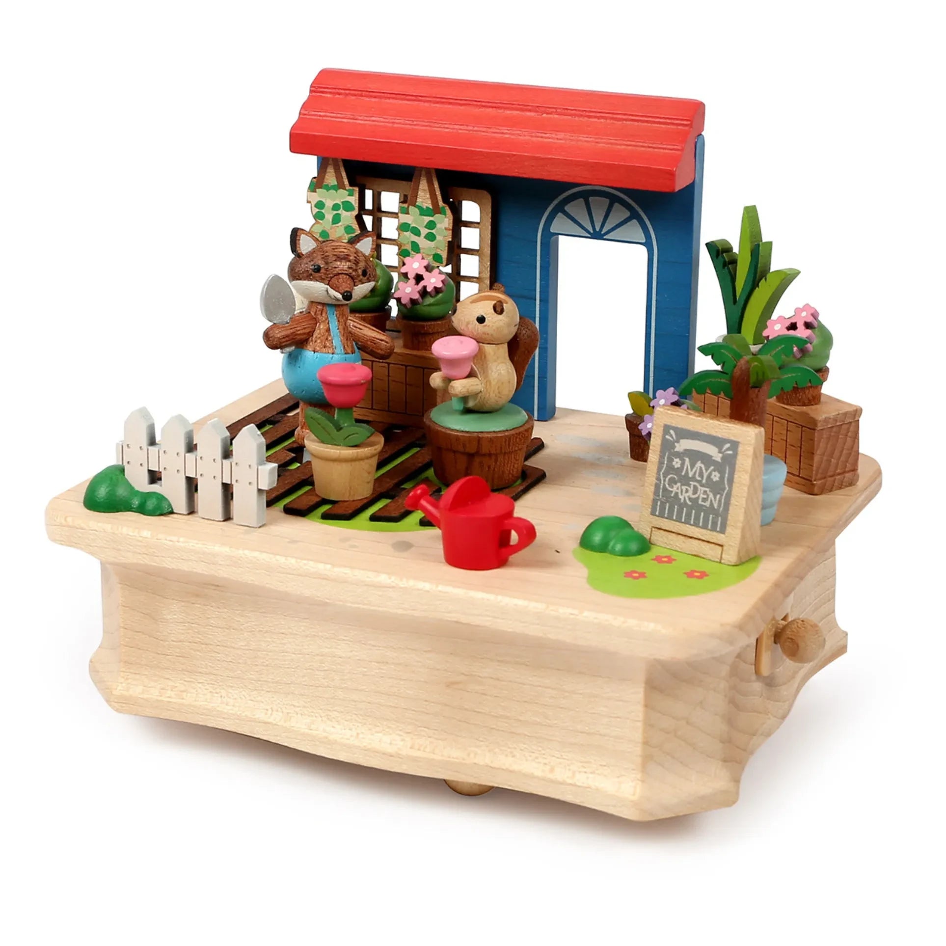 Wooderful life - Fox Wooden Music Box