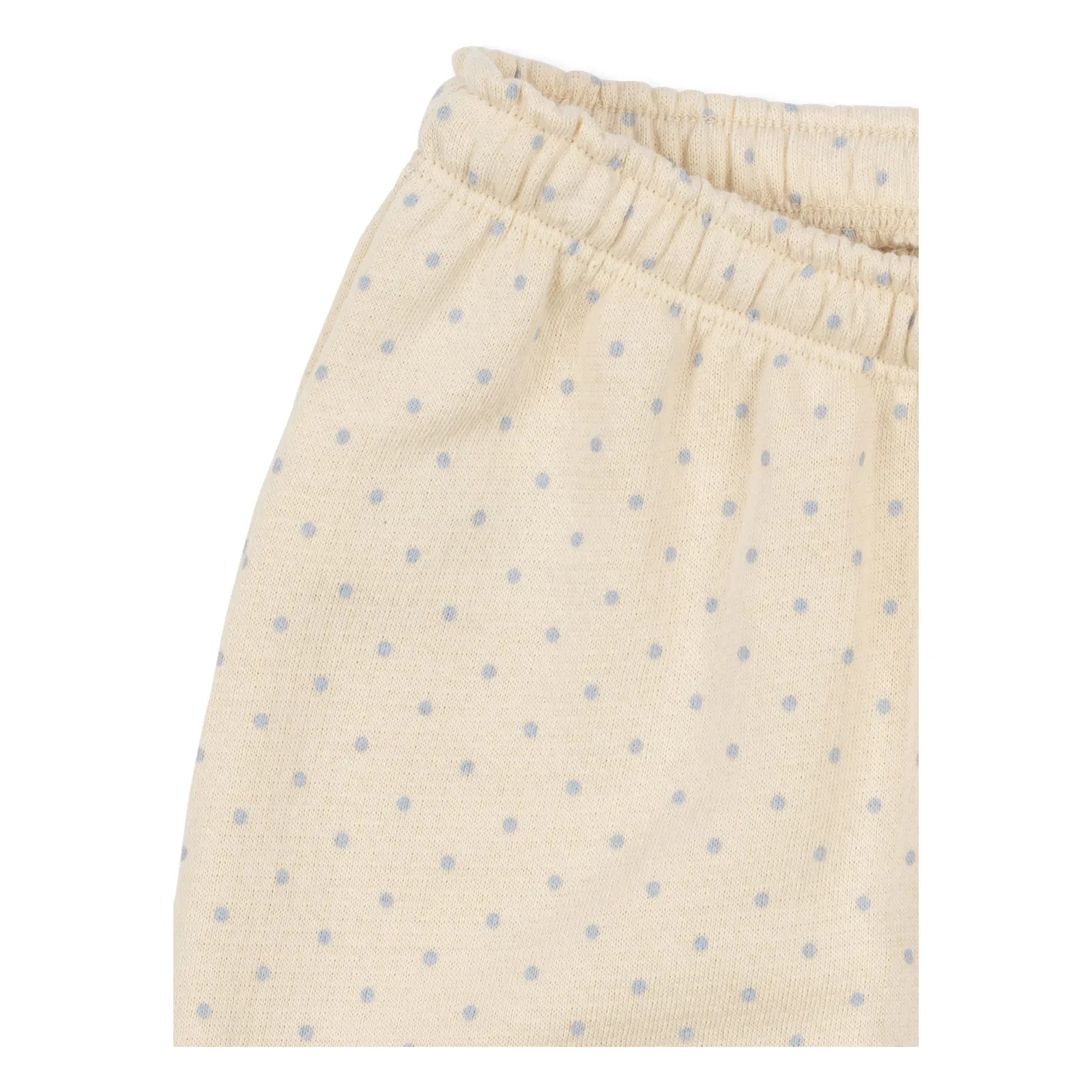 Konges Sløjd - Organic Cotton Loupy Polka Dot Joggers | Ecru