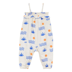 Arsène et Les Pipelettes - Wave Wetsuit Organik Pamuk Yelken | Ecru