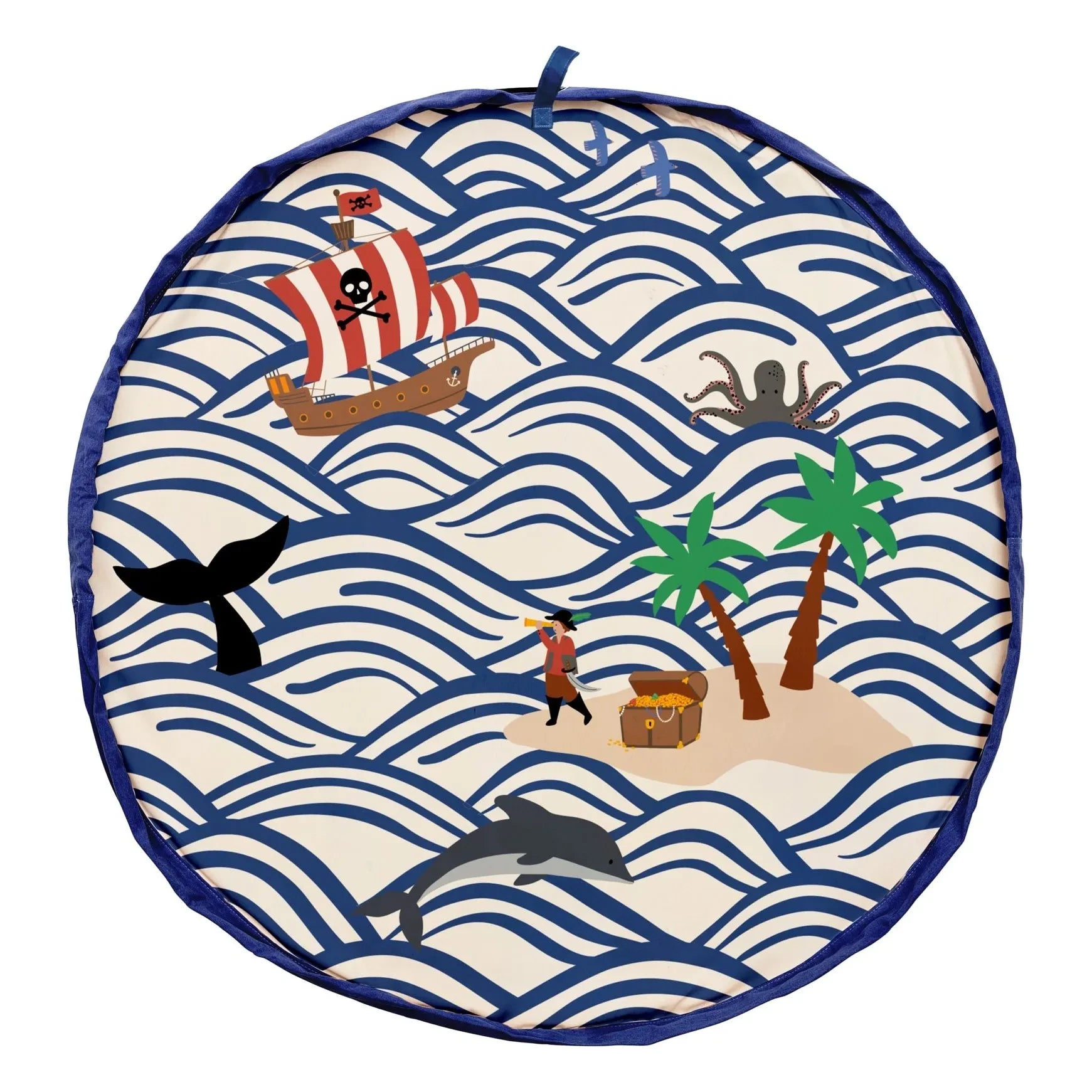 Play and Go - Noomad outdoor çanta / mat - Pirate | Mavi