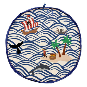 Play and Go - Noomad outdoor çanta / mat - Pirate | Mavi