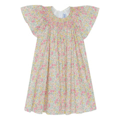 Tartine et Chocolat - Liberty Gathered Dress | Yellow