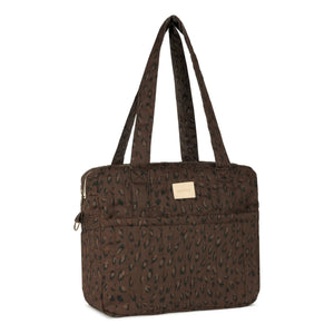 Nobodinoz - Hyde Park Baby Changing Bag | Leopard