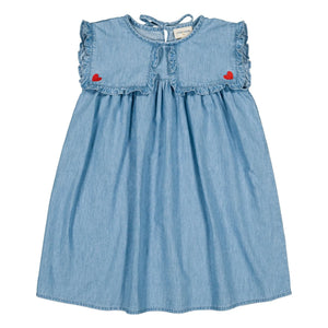 Louis Louise - Célestine Chambray Dress | Light Blue