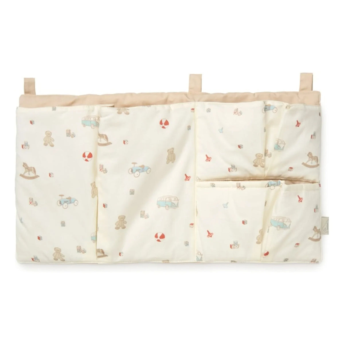 Cam Cam - Vintage Toys Baby Bed Cover | Beige