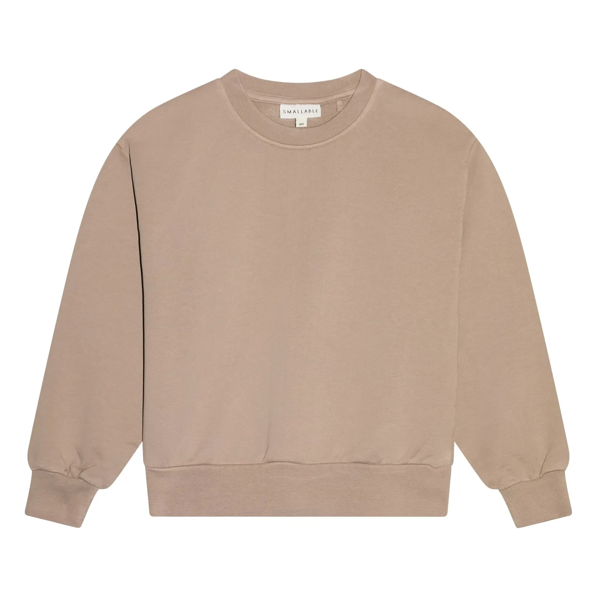 Smallable Kid - Maia organic cotton sweatshirt | Grey taupe