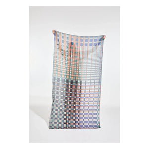 Mapoésie - Utopie Cotton Shawl | Blue