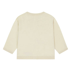 Bonton - Nina Cœurs Cardigan | Off-White