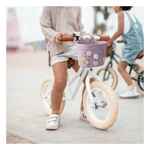 Banwood - Pin & Ride özelleştirilebilir bisiklet sepeti/çekçek | Lavanta