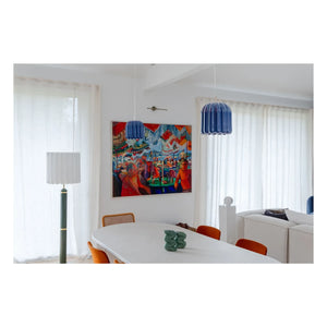 Cosin - Cinnamon Pendant Light | Midnight Blue