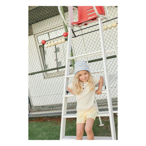 Copenhagen Colors - Short Pointelle | Pale Yellow