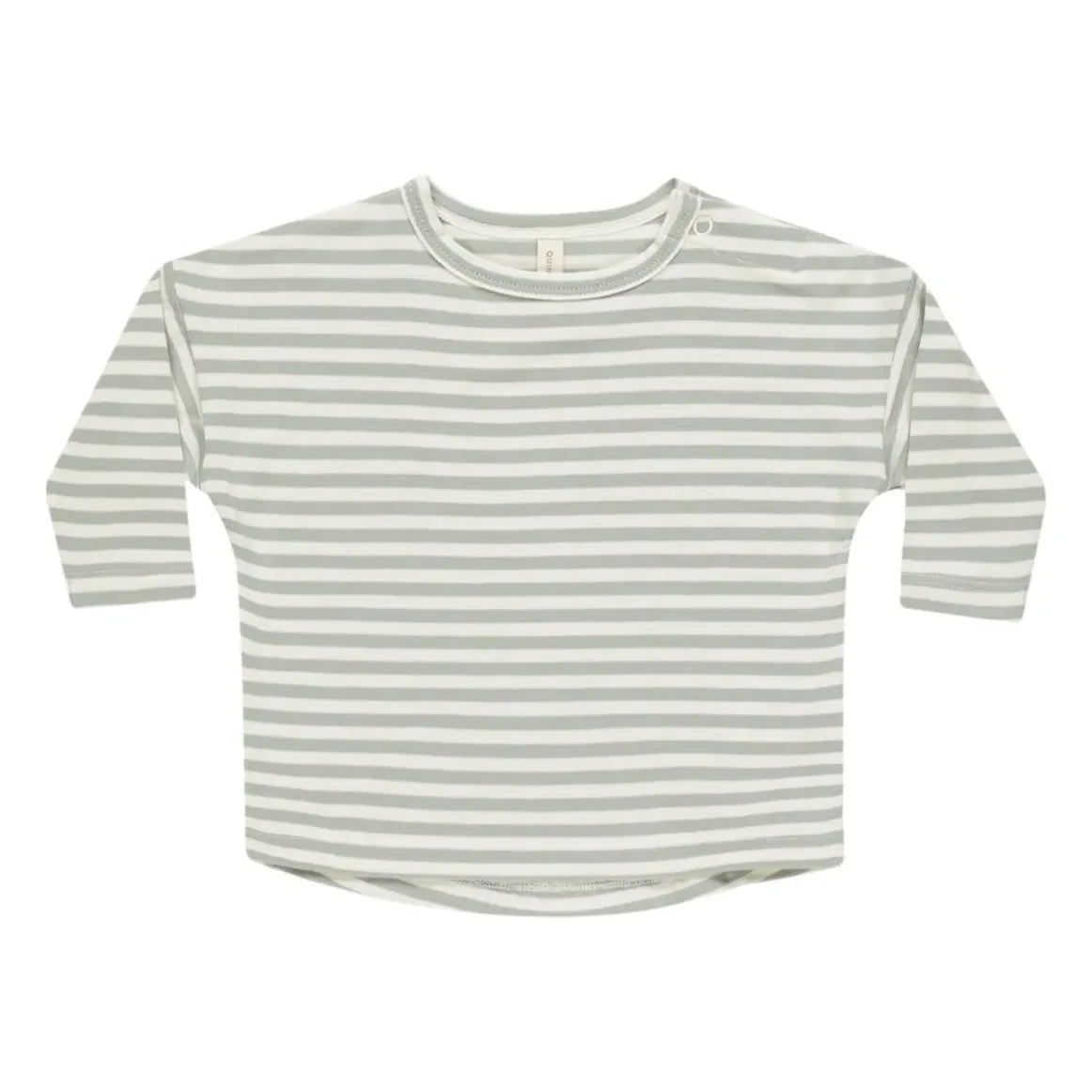Quincy Mae - Crew Neck T-Shirt | Off White