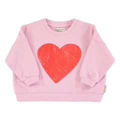 Piupiuchick - Organik Pamuklu Love Sweat | Pembe
