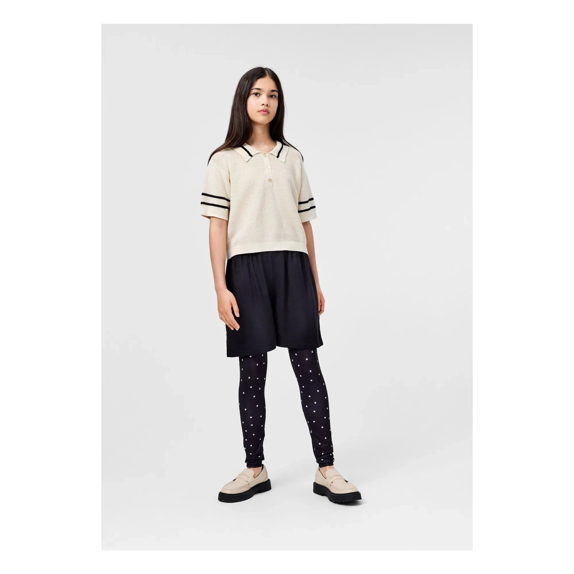 Molo - Gwinn Organic Cotton Knit Polo T-Shirt | Ecru