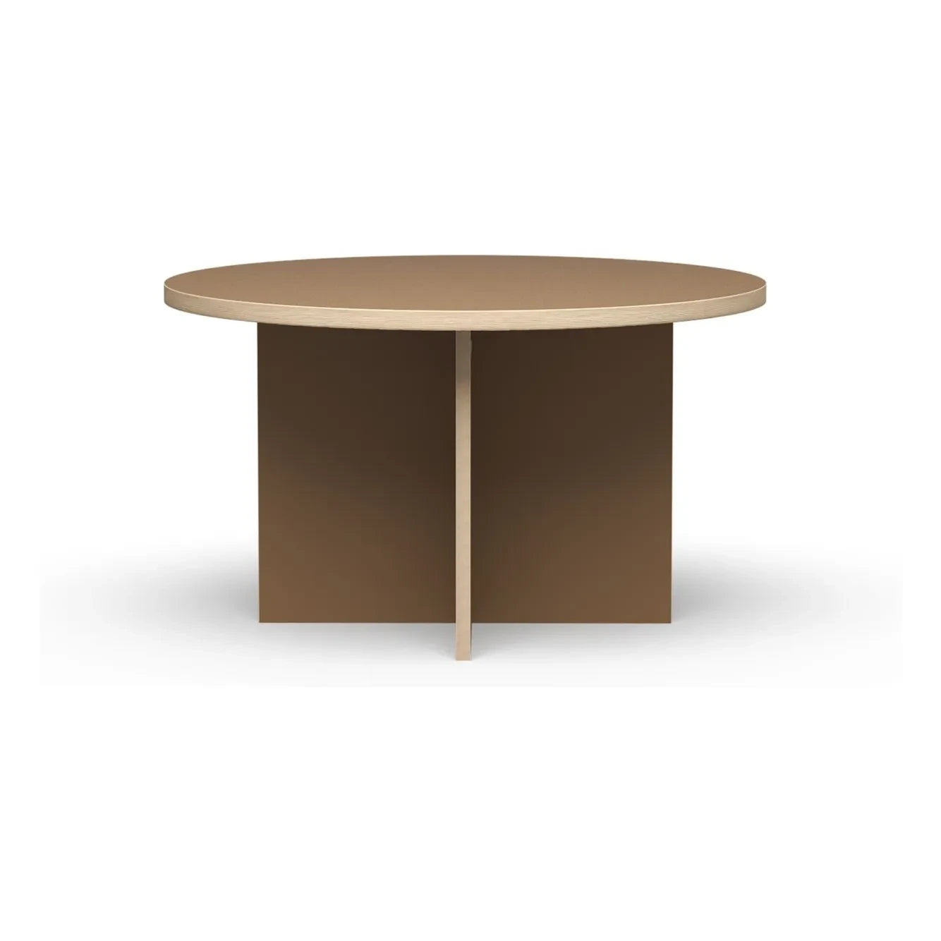 HKliving - Round Dining Table | Brown