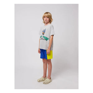 Bobo Choses - Color Block Swimsuit Shorts | Blue