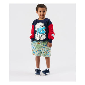 Goldie + Ace - Goldie + Ace x Schtroumpfs Sweatshirt | Lacivert